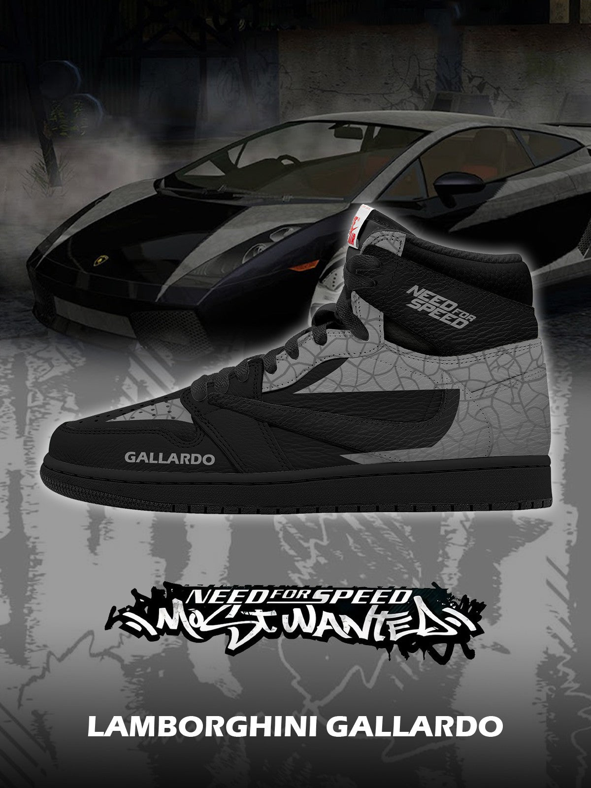 L.Gallardo V.1 Custom TS High Sneakers