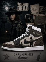 Carl Grimes V.2 Custom High-Top Sneakers