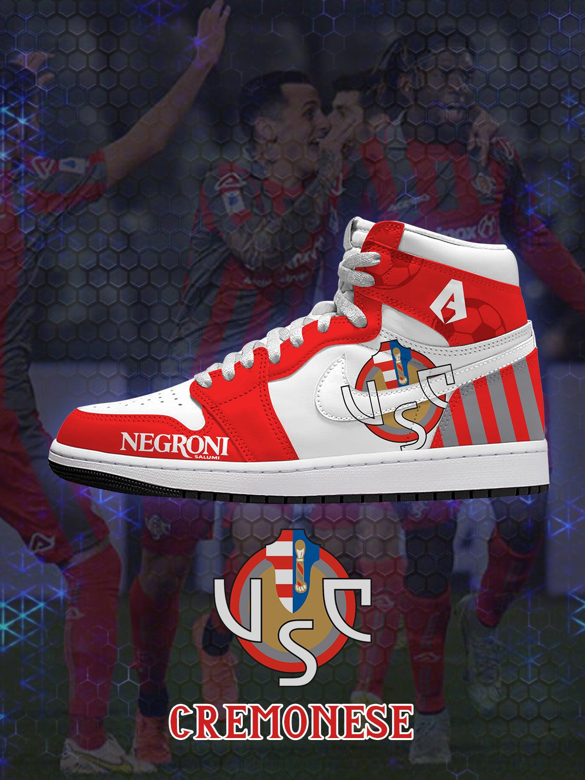 Cremonese V.1 Custom High-Top Sneakers
