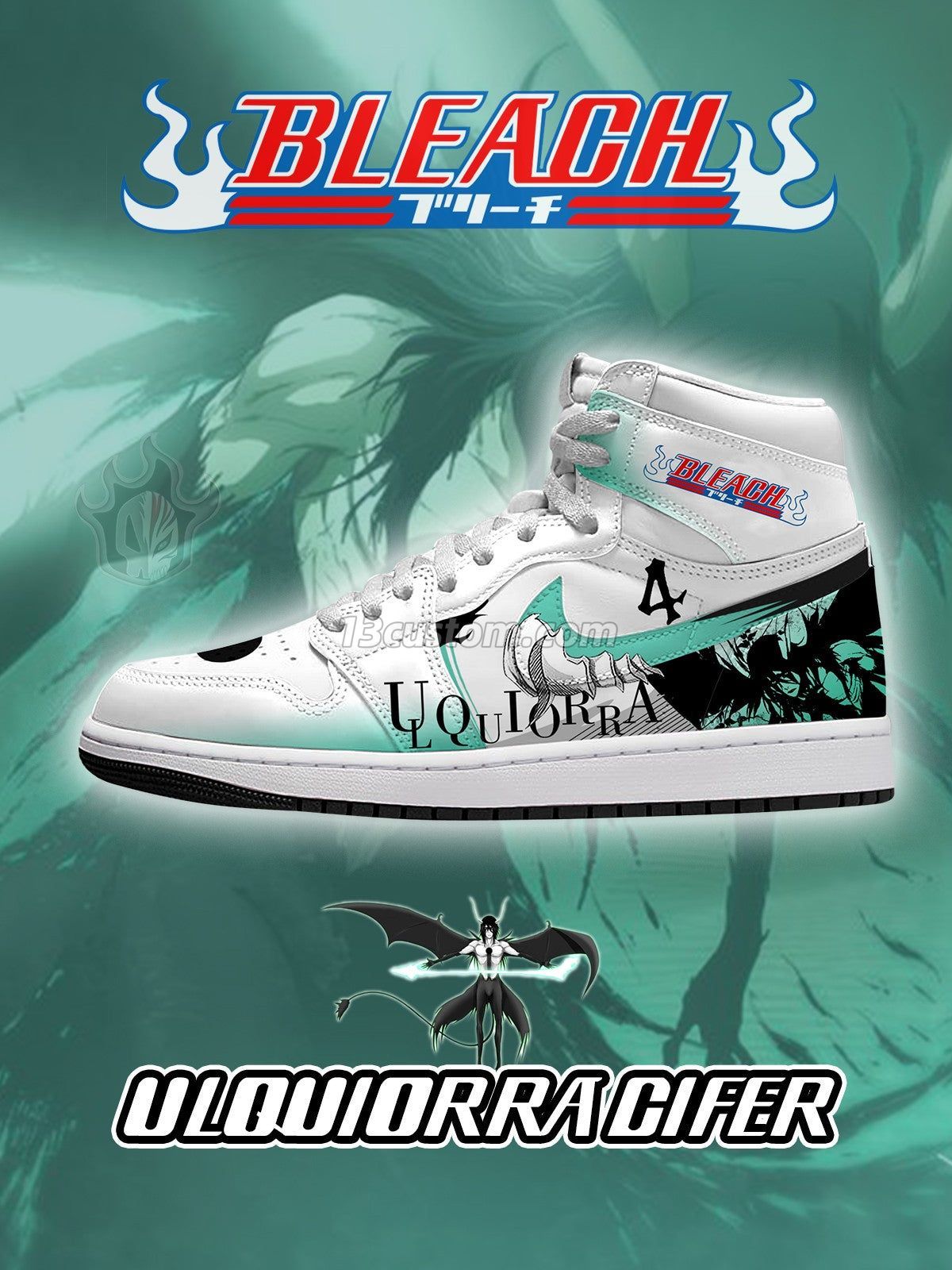 AJ1 H 死神-烏爾奇奧拉 V1 客製化運動鞋 Main image