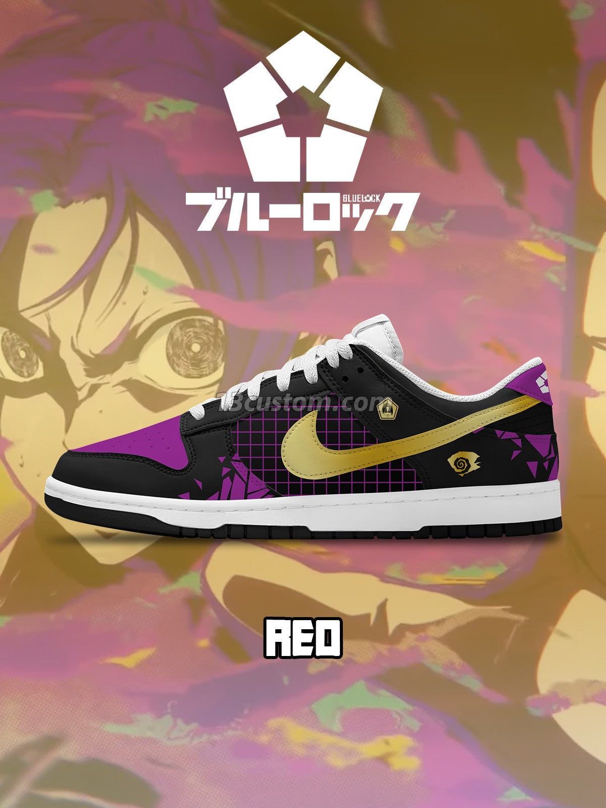 DK zapatillas deportivas Court personalizadas de Reo Mikage, bajas, modelo V1 Imagen principal del producto