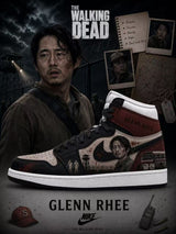 Glenn Rhee V.1 Custom High-Top Sneakers
