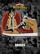 Hawks V.1 Custom TS High Sneakers - 13custom