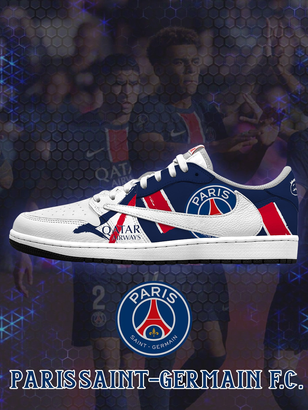 PSG V.1 Custom TS Low Sneakers