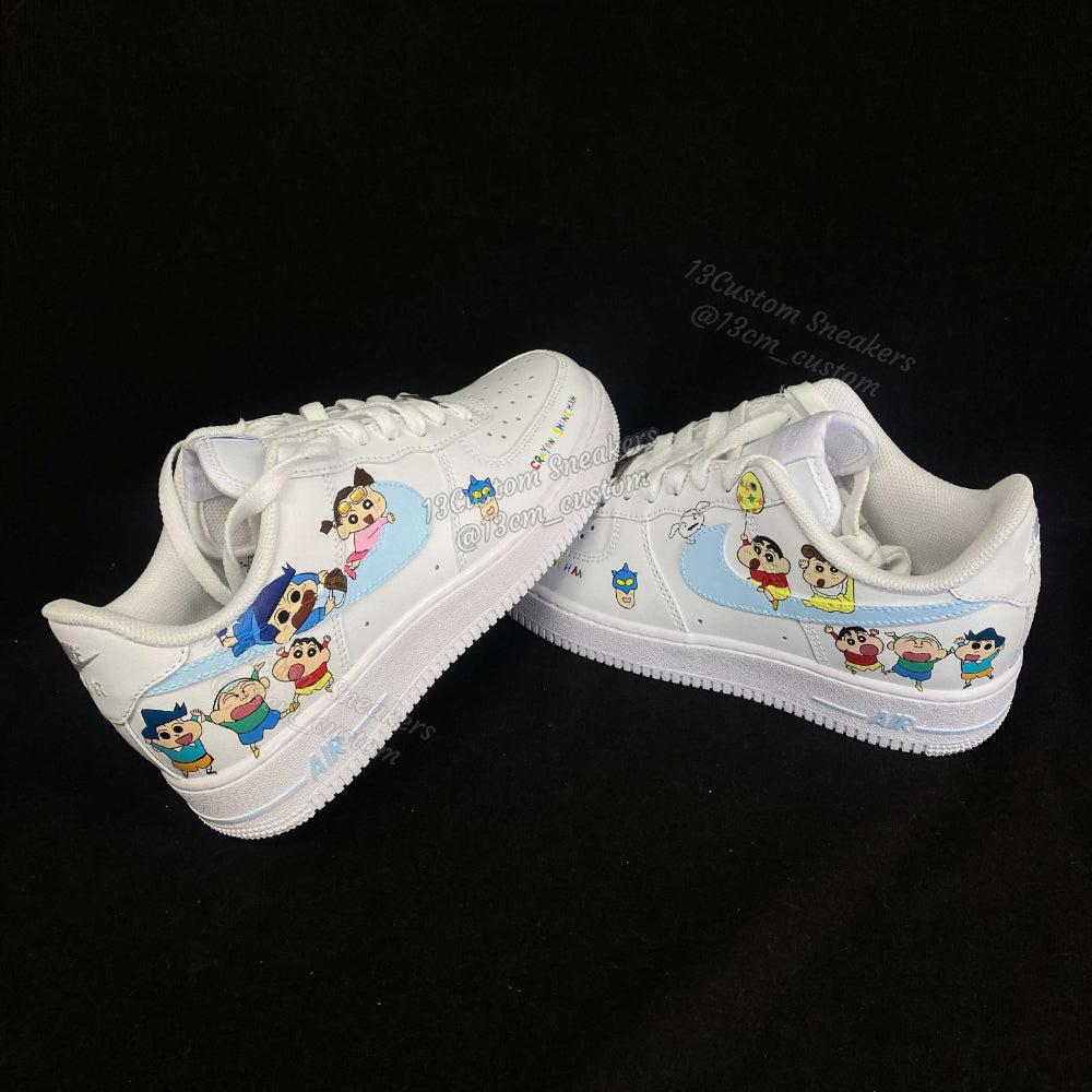 0522-Amigos de Crayon Shin-chan en azul