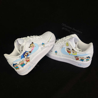 0522-Amigos de Crayon Shin-chan en azul