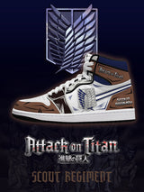 Scout Regiment V.2 Custom High-Top Sneakers