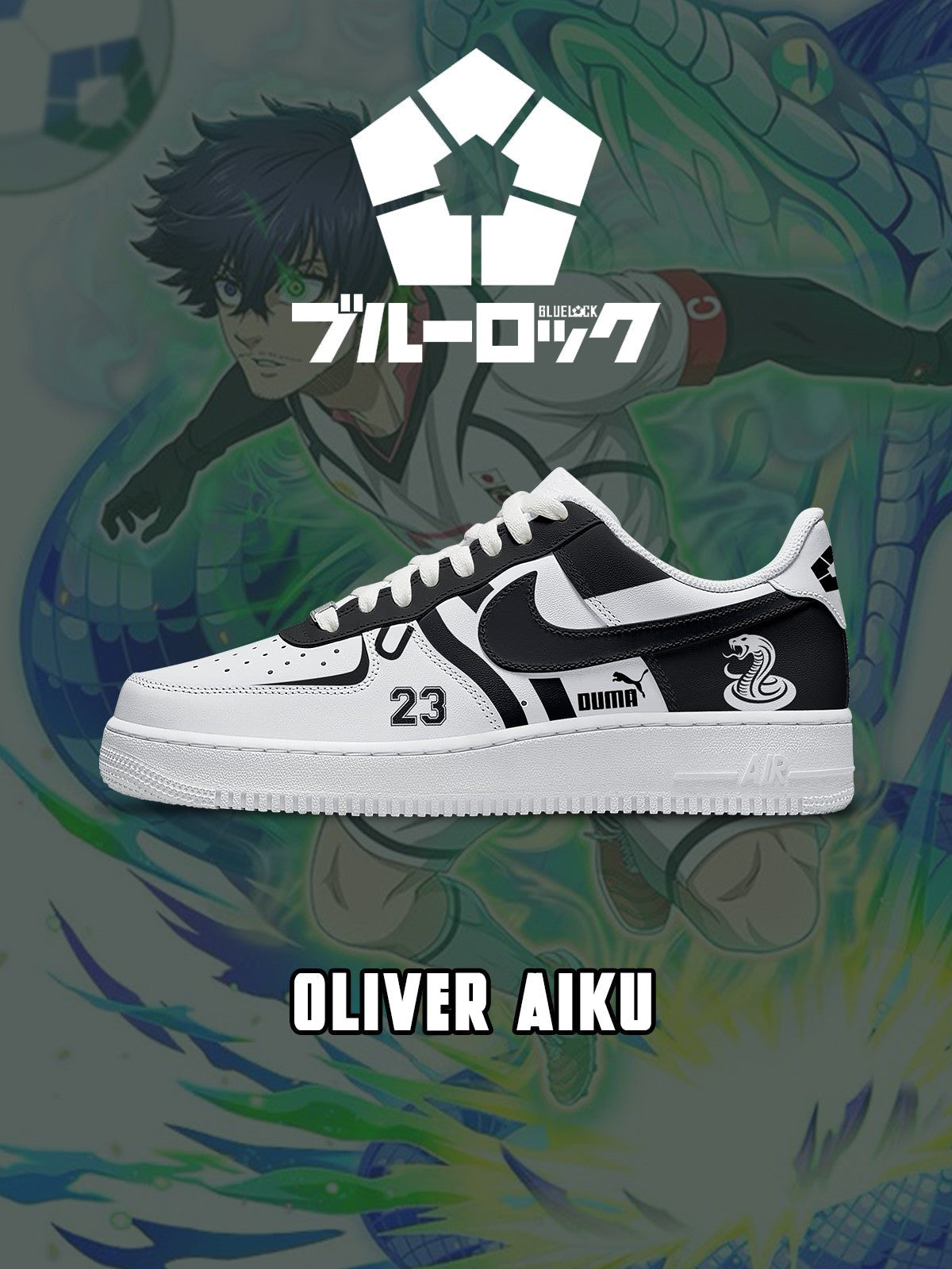 Oliver Aiku V.2 Custom Sneakers - 13custom