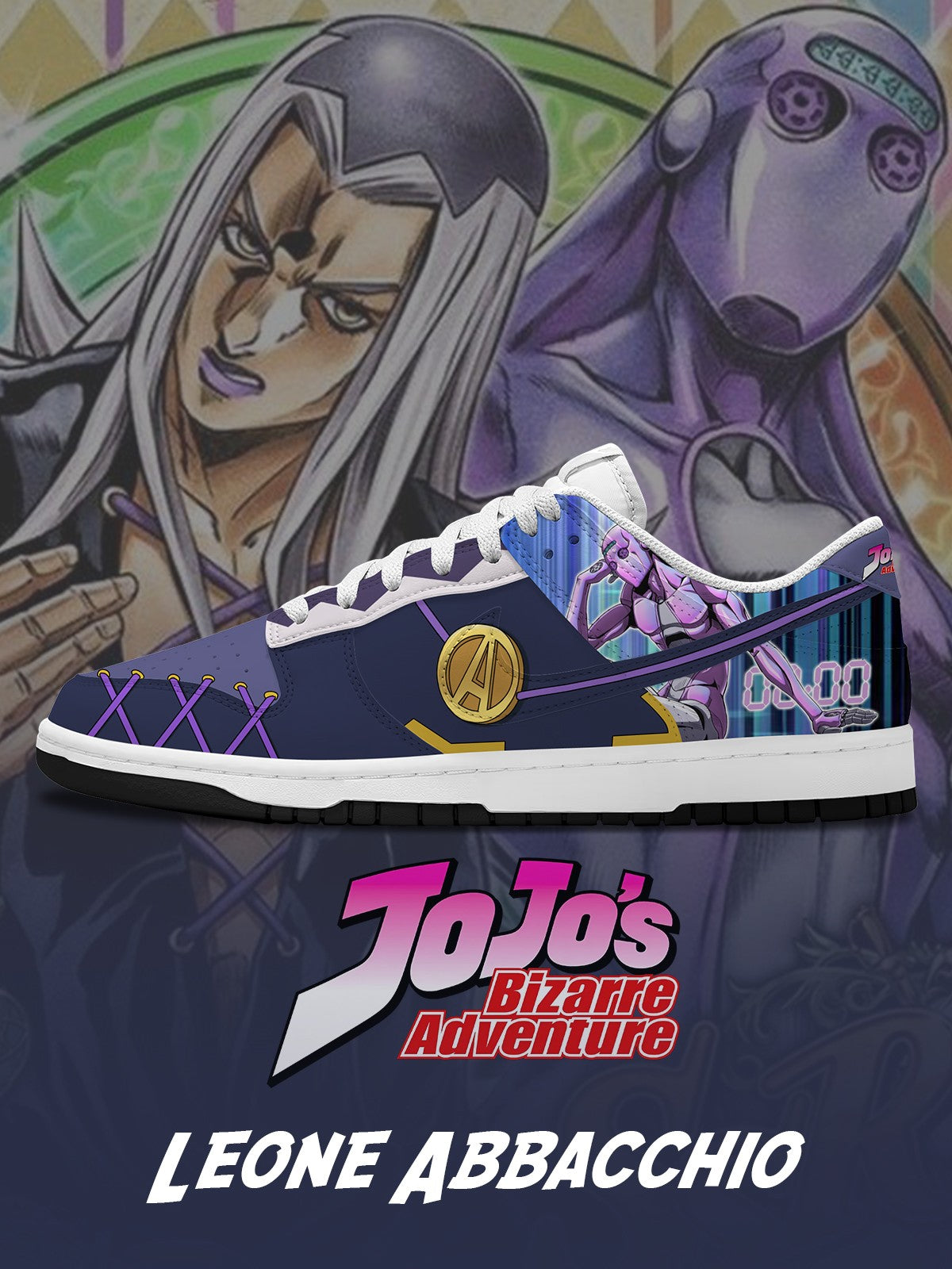 Leone Abbacchio V.2 Custom Court-Low Sneakers - 13custom