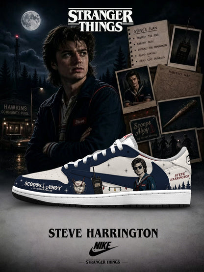 Steve Harrington V.1 Custom TS Low Sneakers
