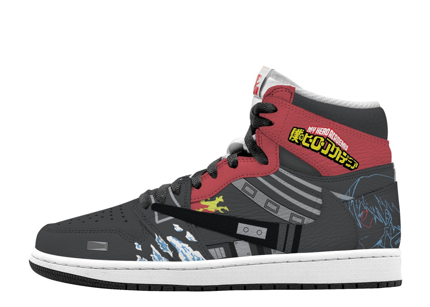 Shoto Todoroki V.1 Custom TS High Sneakers