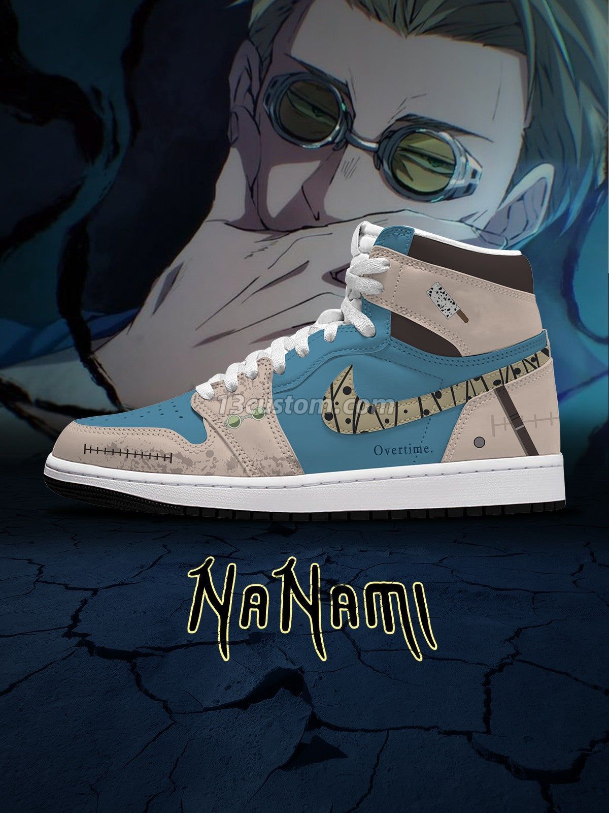 AJ1 H 七海客製化 高幫-頂級 運動鞋-V1款