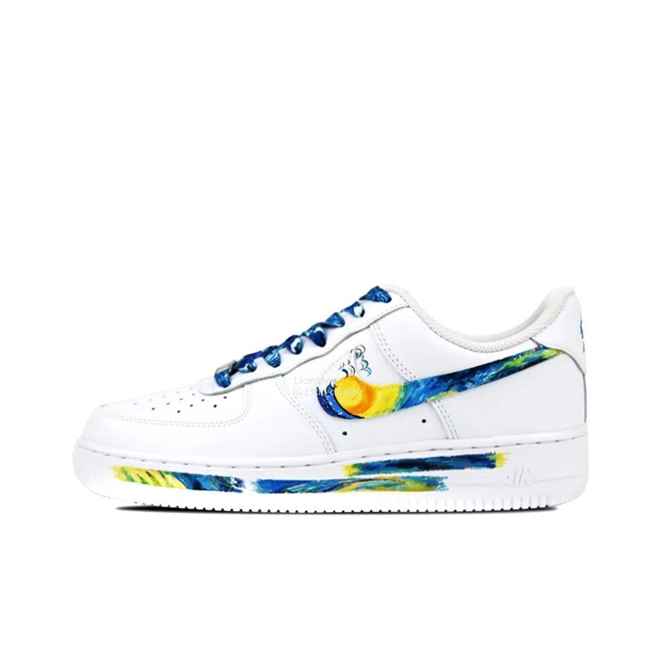 0131-Serie de olas marinas Kanagawa Surfing Van Gogh