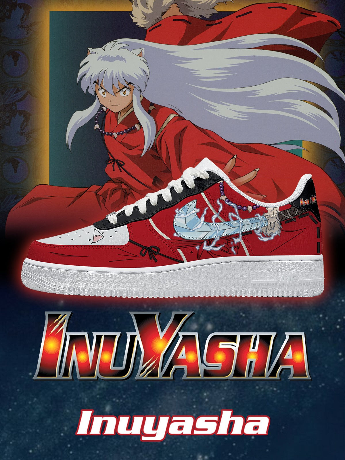 Inu Yasha V.1 Custom Sneakers - 13custom