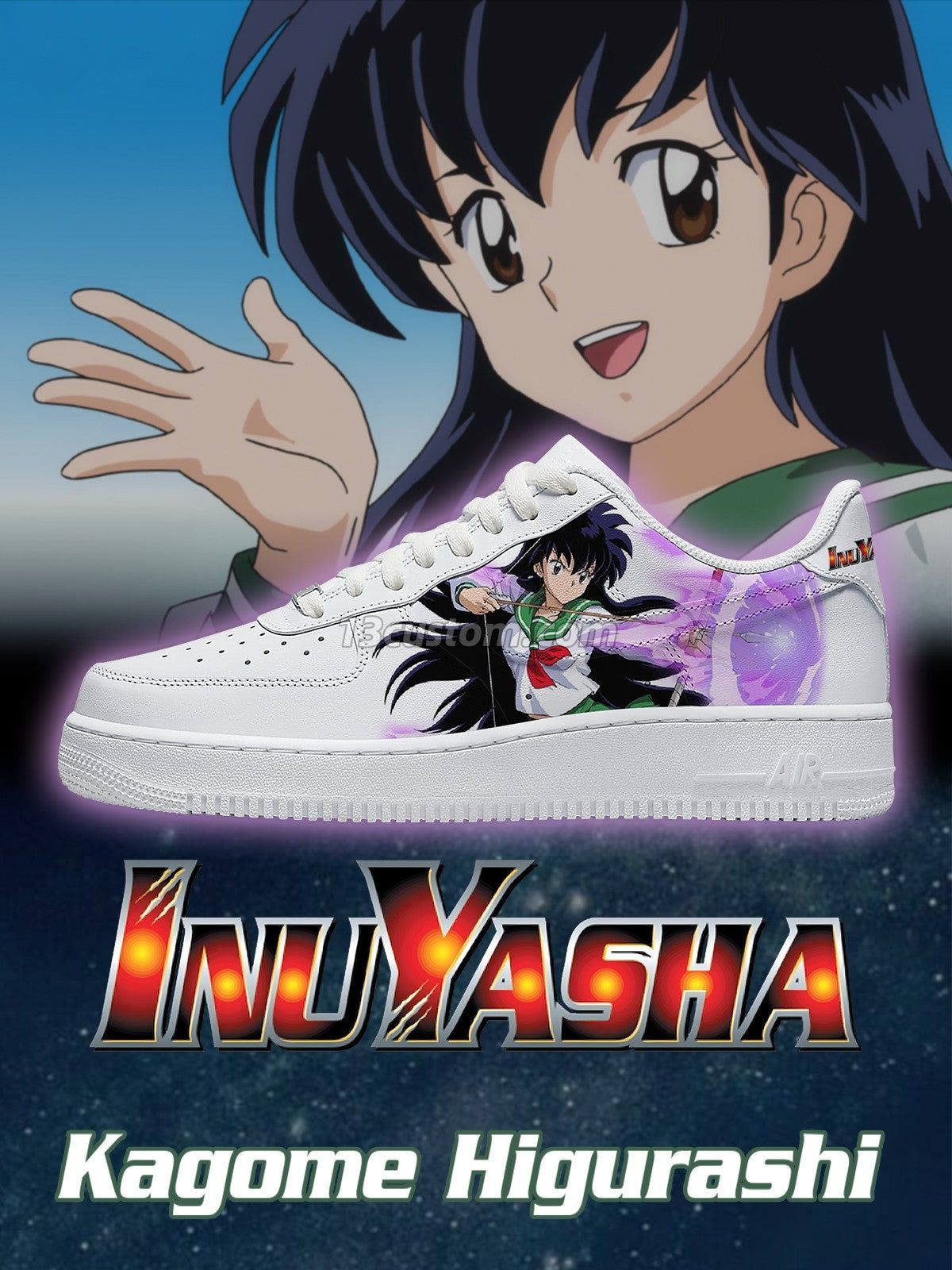 AF1 Kagome Higurashi客製化運動鞋-V1款