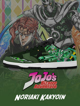 Noriaki Kakyoin V.2 Custom Court-Low Sneakers - 13custom