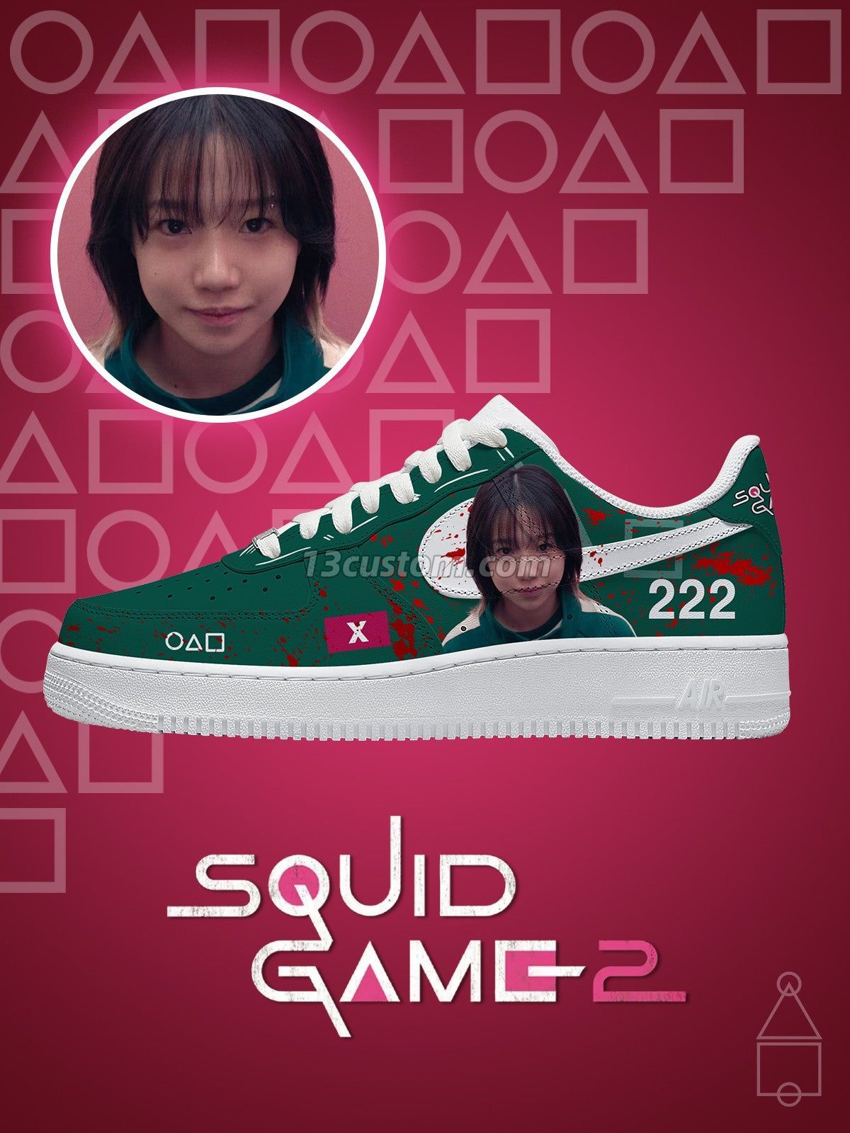 AF1 Player 222客製化運動鞋-V2款
