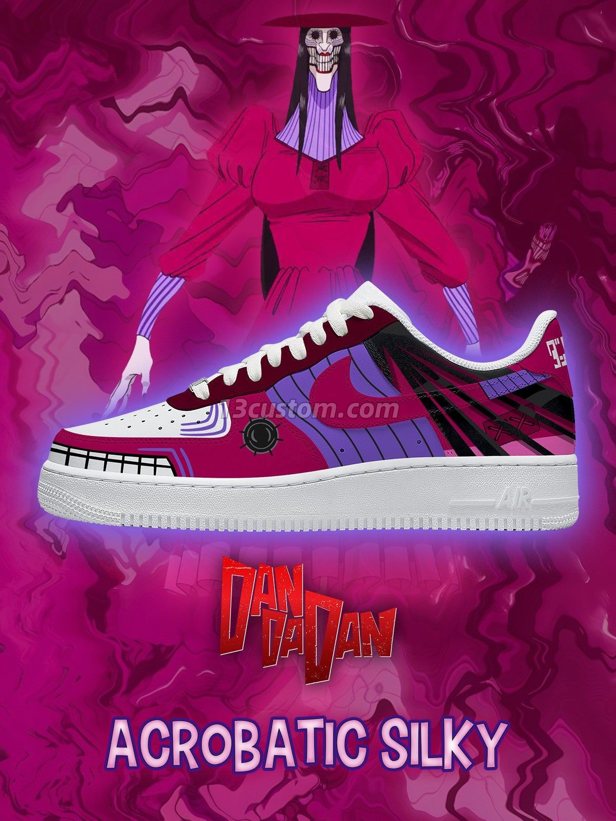 AF1 Acrobatic Silky客製化運動鞋-V2款