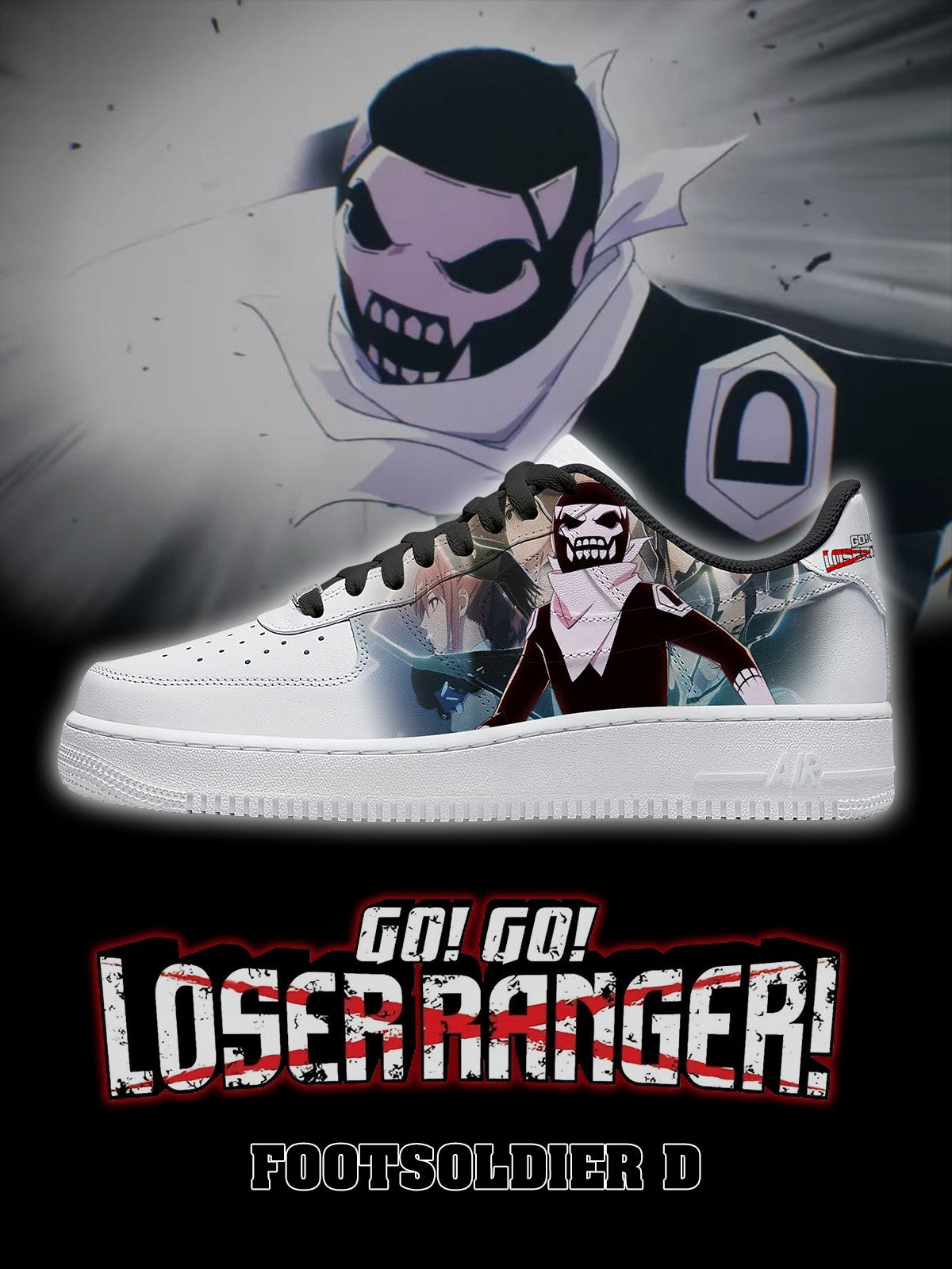 Footsoldier D V.2 Custom Sneakers - 13custom