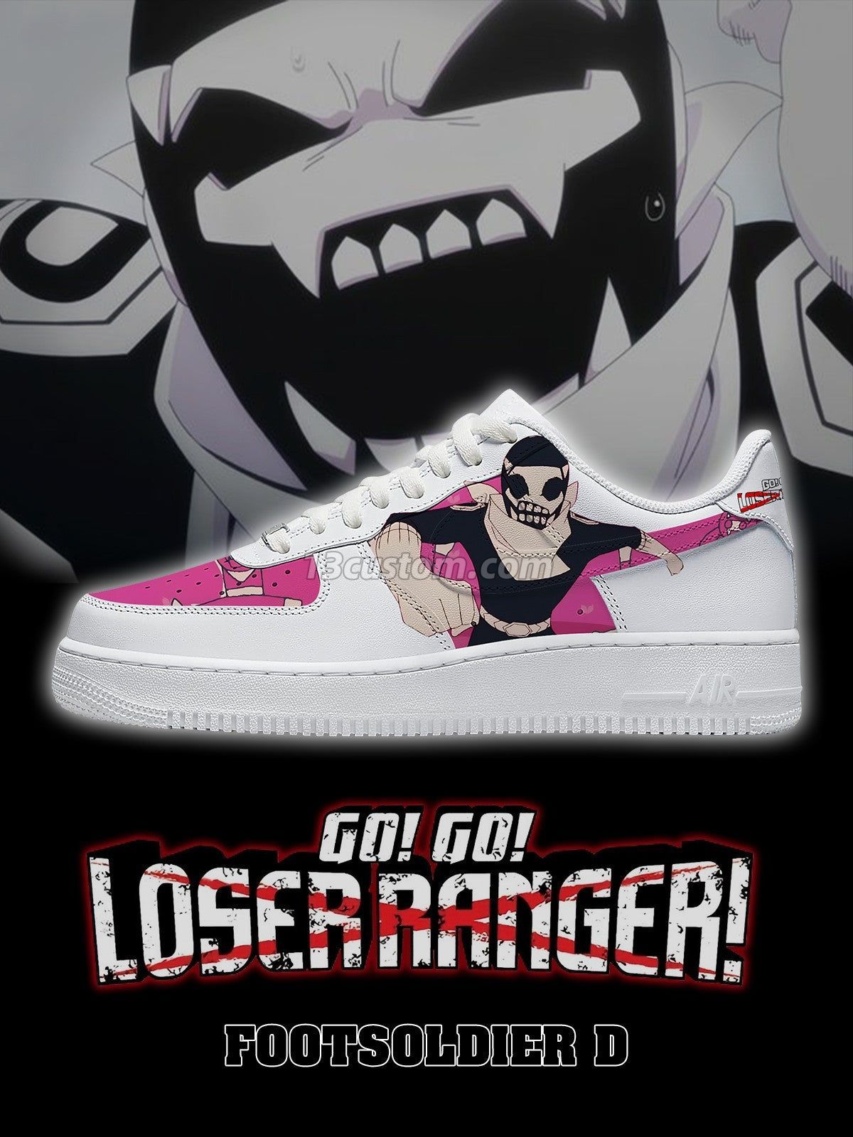 AF1 戰隊大失格 Footsoldier D客製化運動鞋-V3款