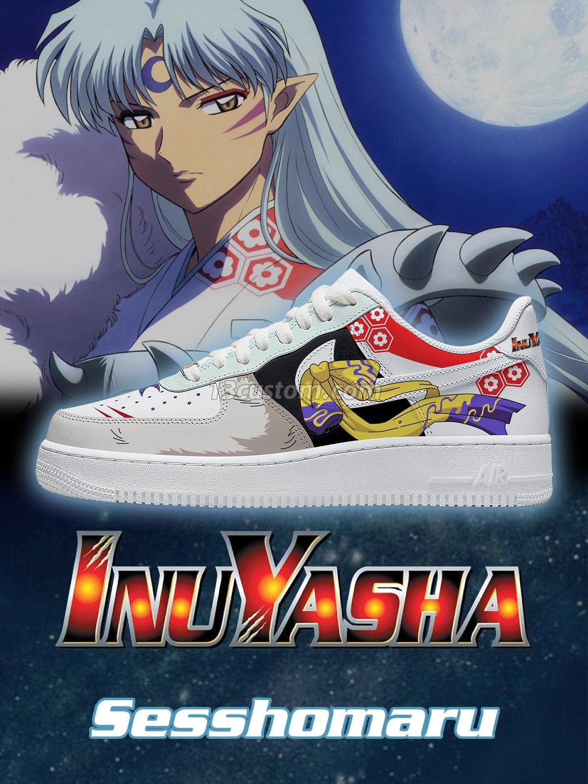 AF1 Sesshomaru客製化運動鞋-V1款