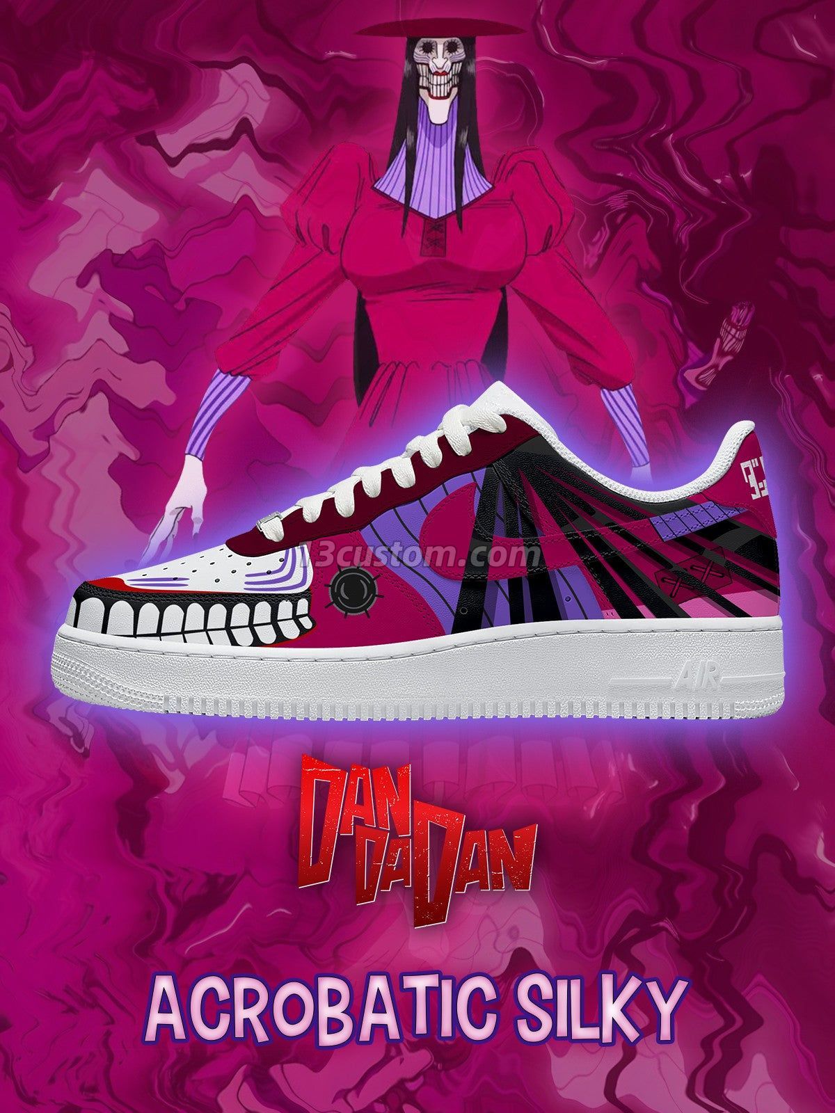 AF1 Acrobatic Silky客製化運動鞋-V3款