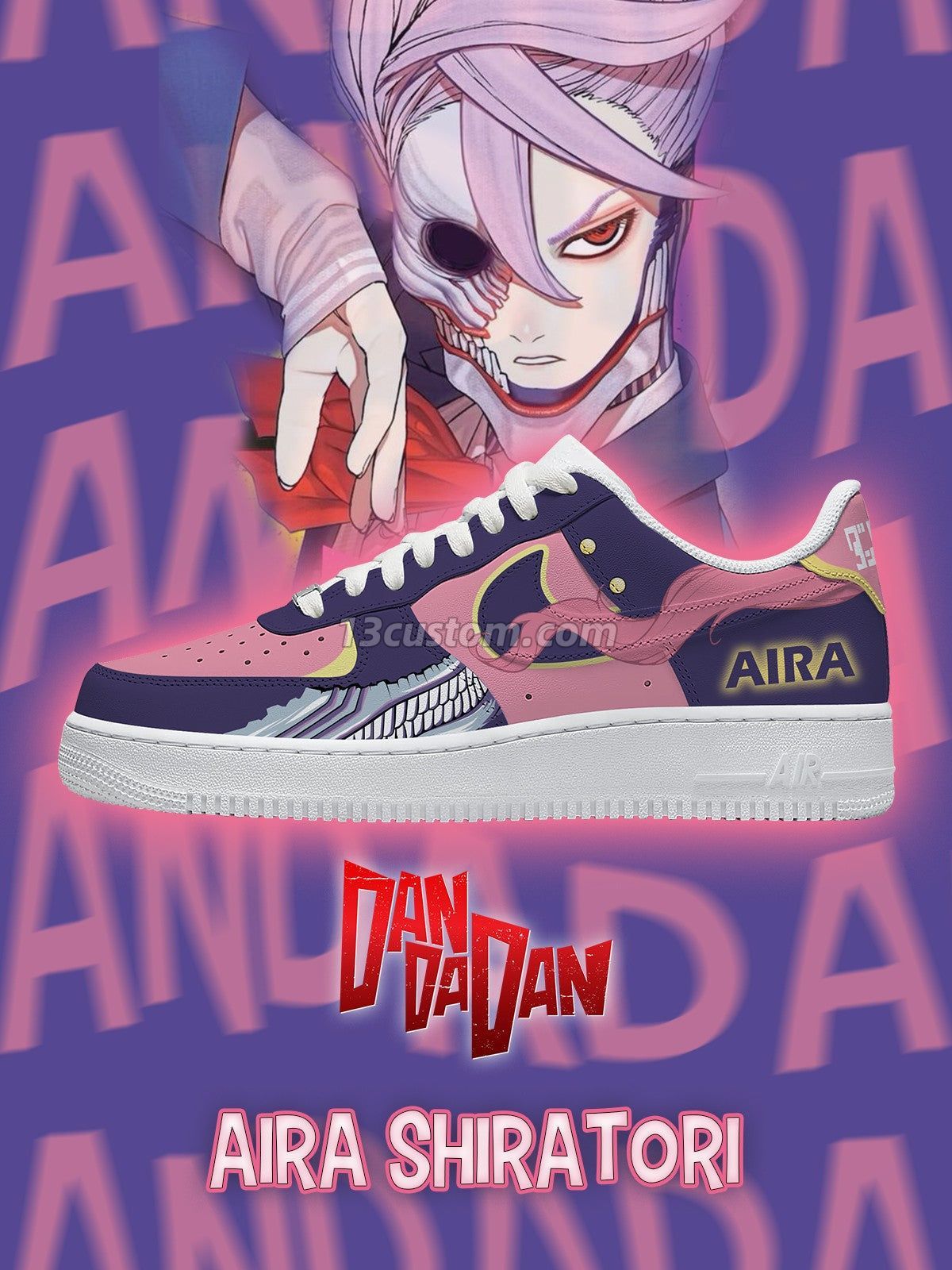 AF1 Aira Shiratori客製化運動鞋-V2款