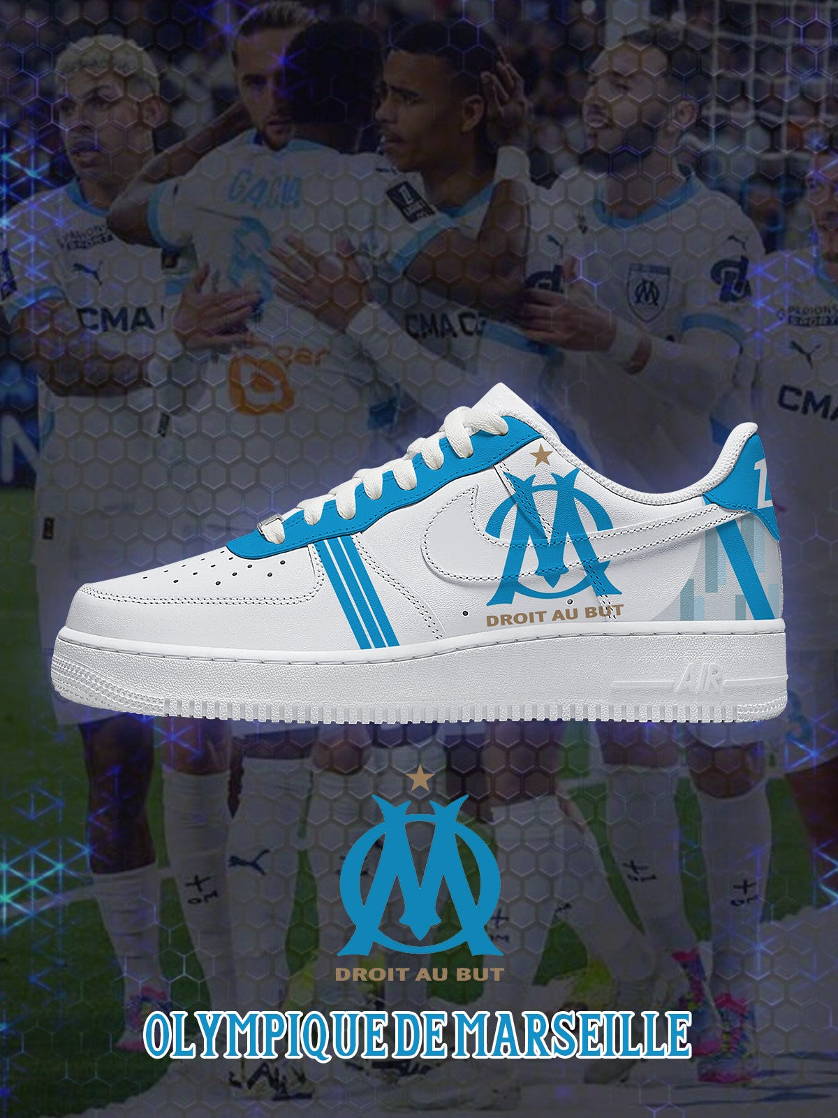 Marseille V.1 Custom Sneakers