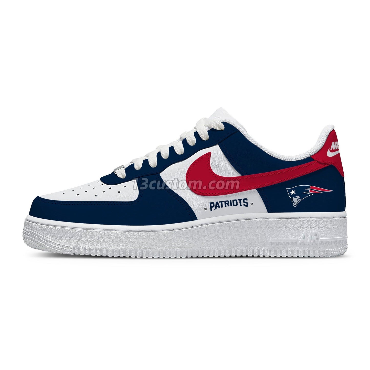 New England Football Custom Sneakers