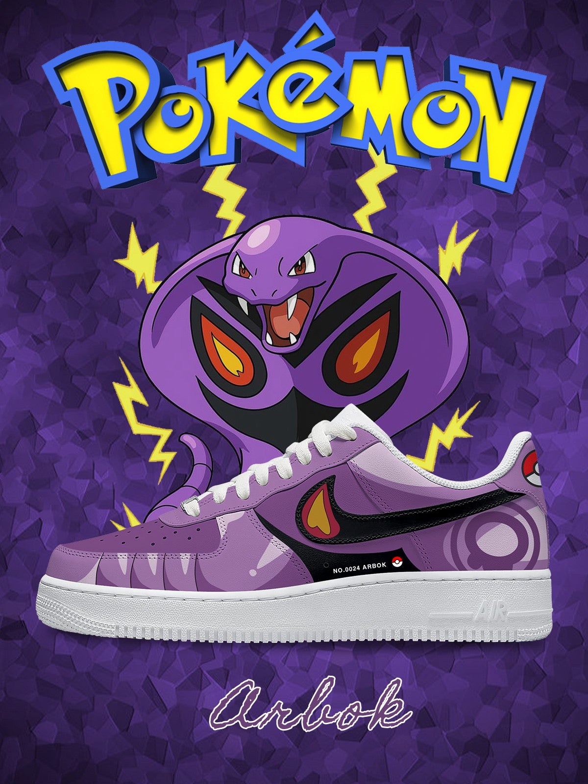 Arbok V.2 Custom Air-Style Sneakers