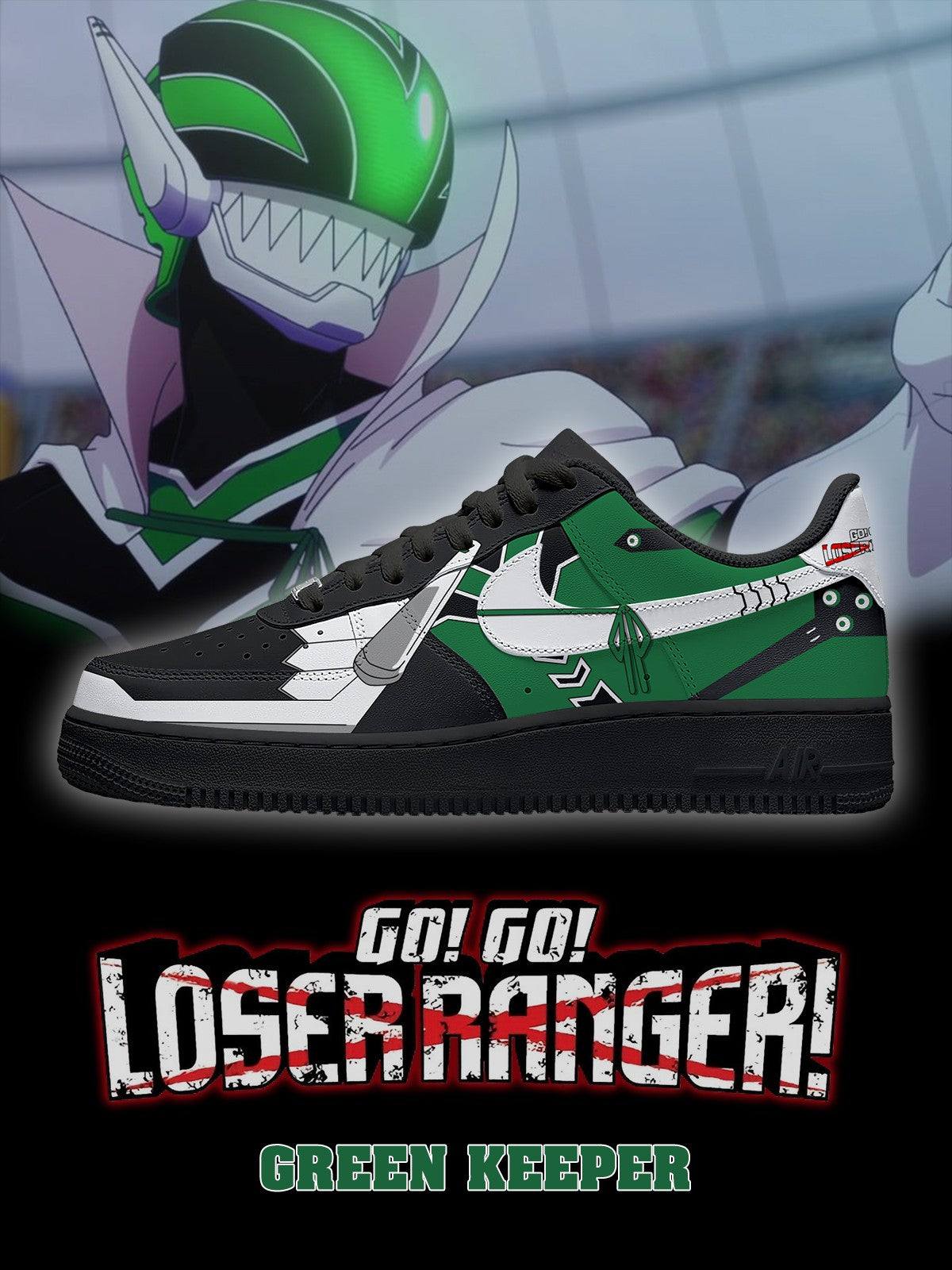 Green Keeper V.1 Custom Sneakers - 13custom