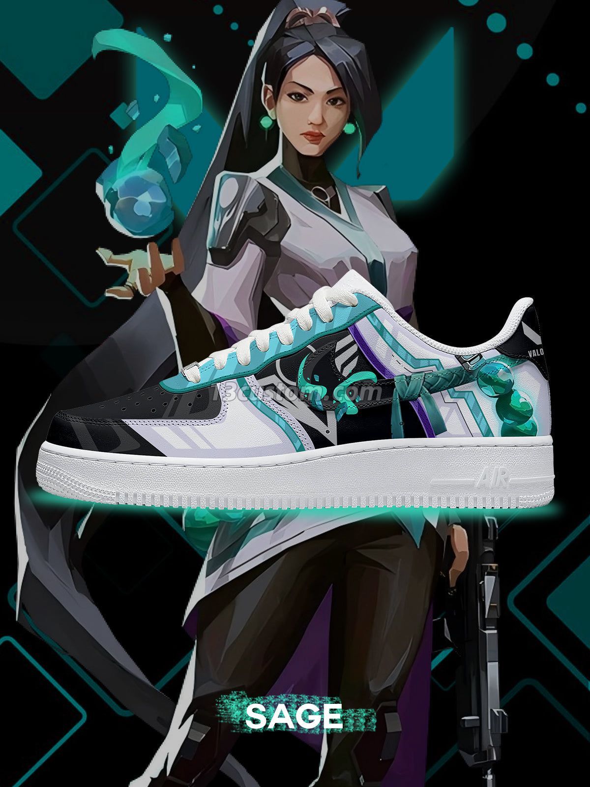 AF1 Sage客製化運動鞋-V1款
