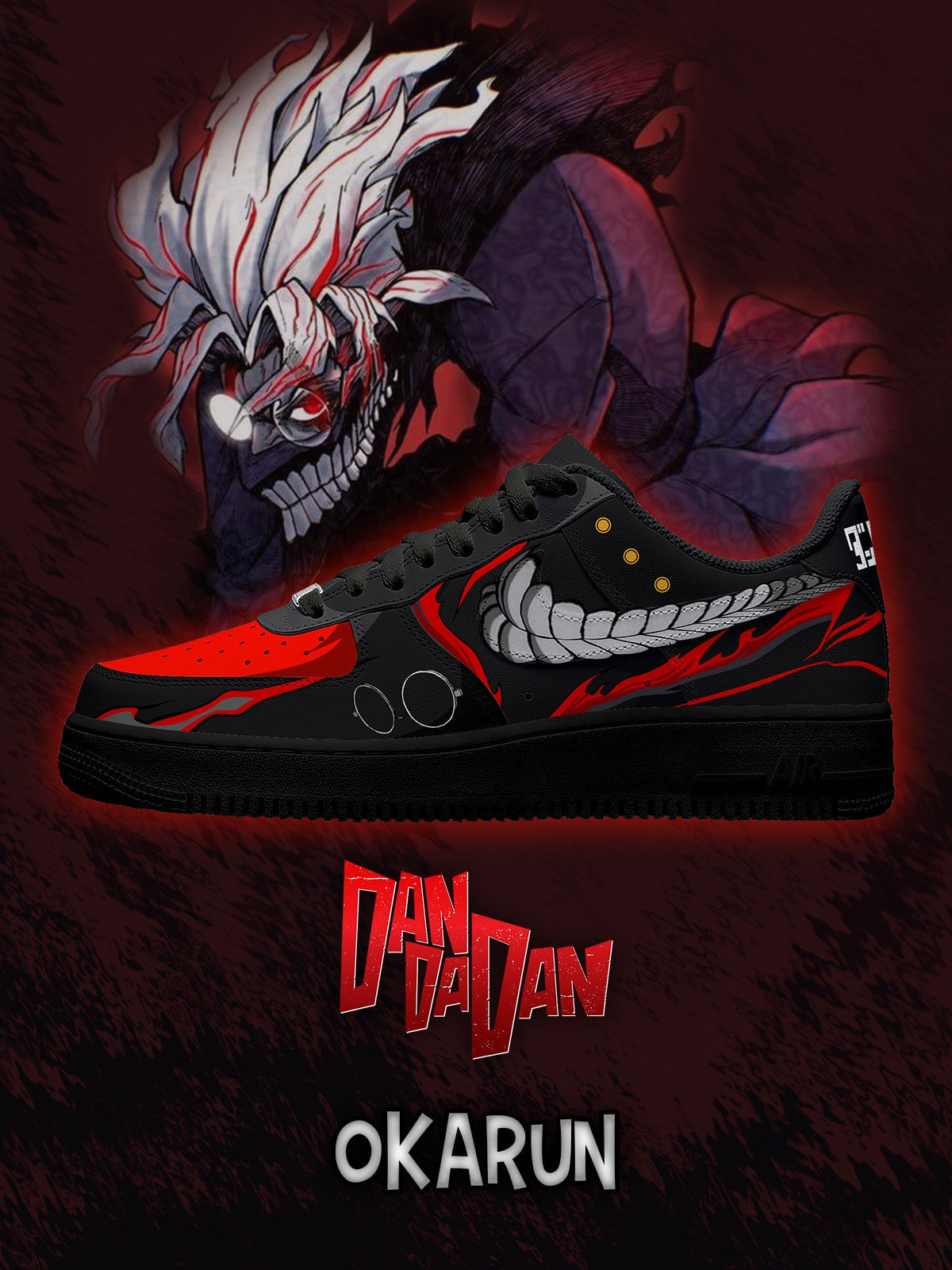 Okarun V.4 Custom Sneakers - 13custom