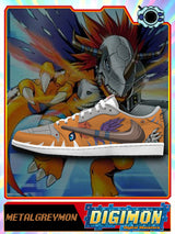 MetalGreymon V.1 Custom TS Low Sneakers
