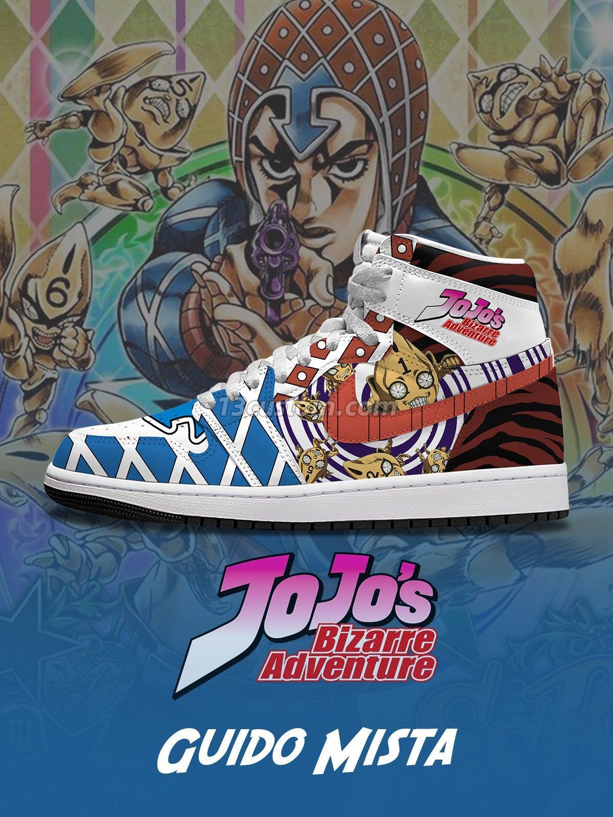 AJ1 H Guido Mista客製化 高幫-頂級 運動鞋-V2款