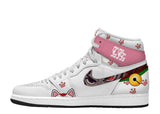 Okarun and Momo V.1 Custom TS High Sneakers - 13custom