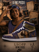 Usopp V.1 Custom High-Top Sneakers