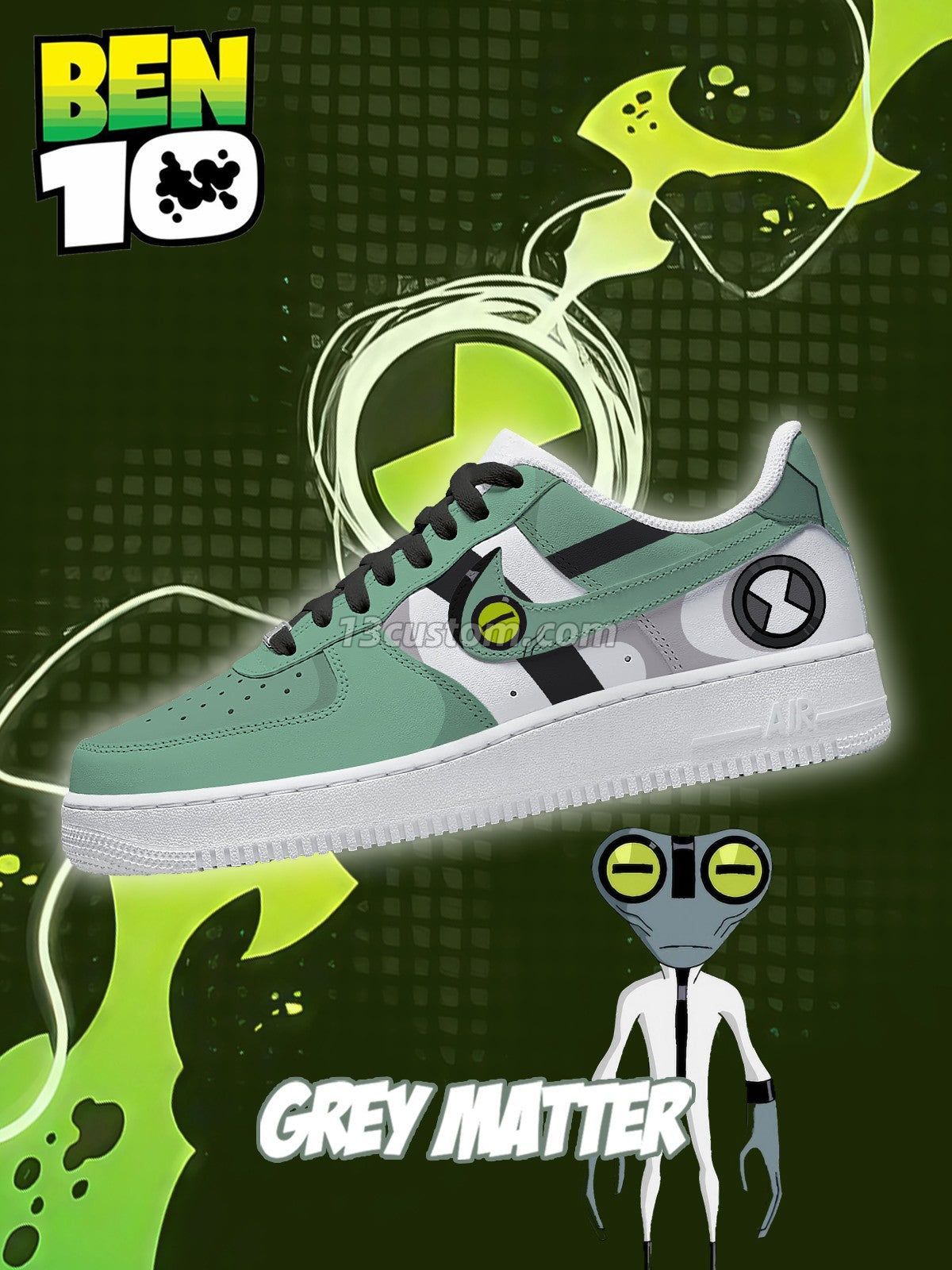 AF1 少年駭客-小奇兵 V2 客製化運動鞋 主圖
