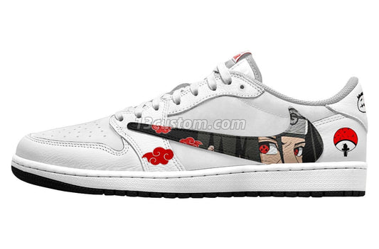Akatsuki Itachi Uchiha V.3 Custom TS Low Sneakers