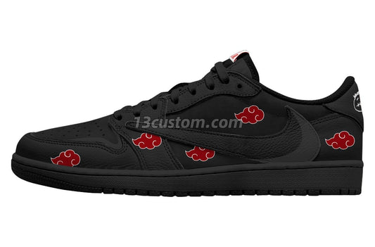 Akatsuki Itachi Uchiha V.5 Custom TS Low Sneakers