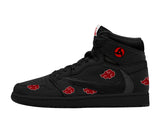 Akatsuki Itachi Uchiha V.5 Custom TS High Sneakers - 13custom