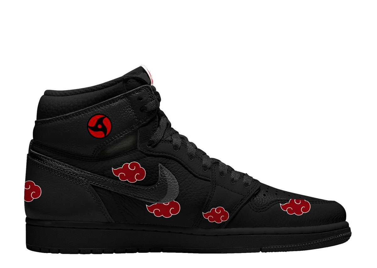 Akatsuki Itachi Uchiha V.5 Custom TS High Sneakers - 13custom