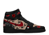 Akatsuki Itachi Uchiha V.6 Custom TS High Sneakers - 13custom