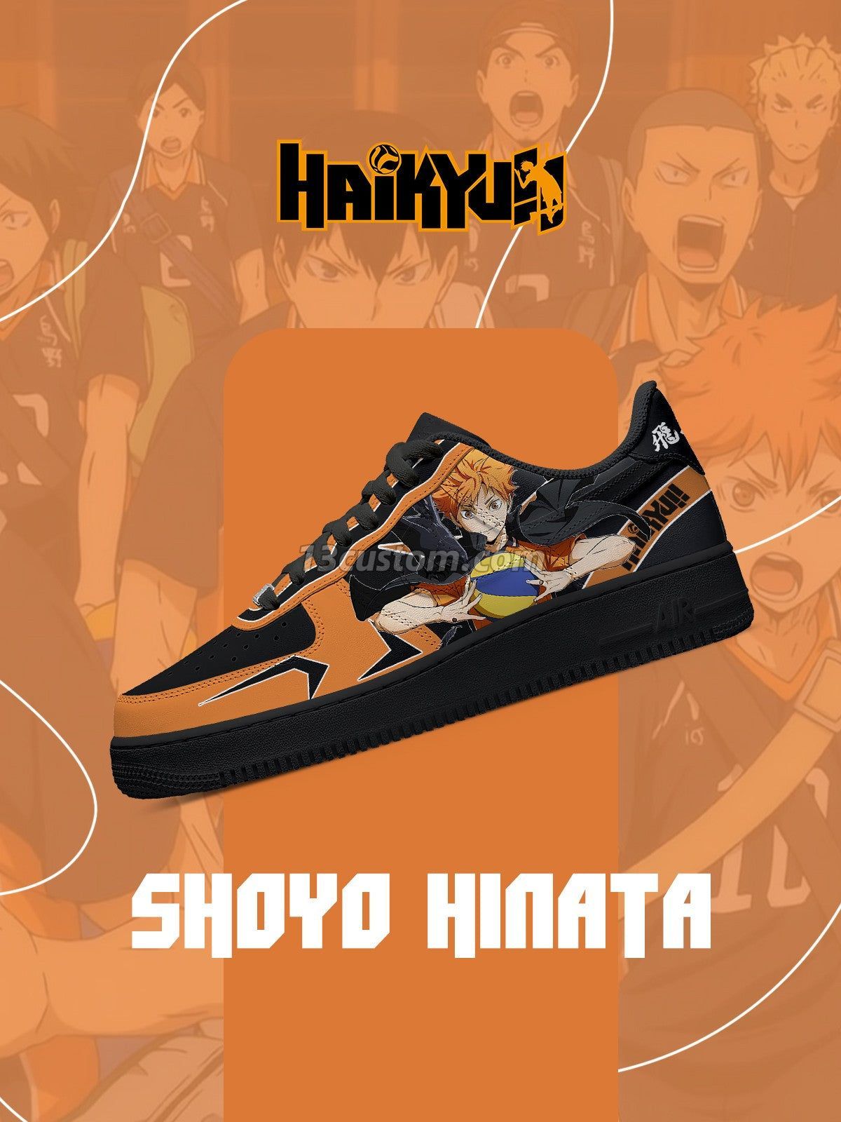 AF1 Shoyo 雛田客製化運動鞋-V2款