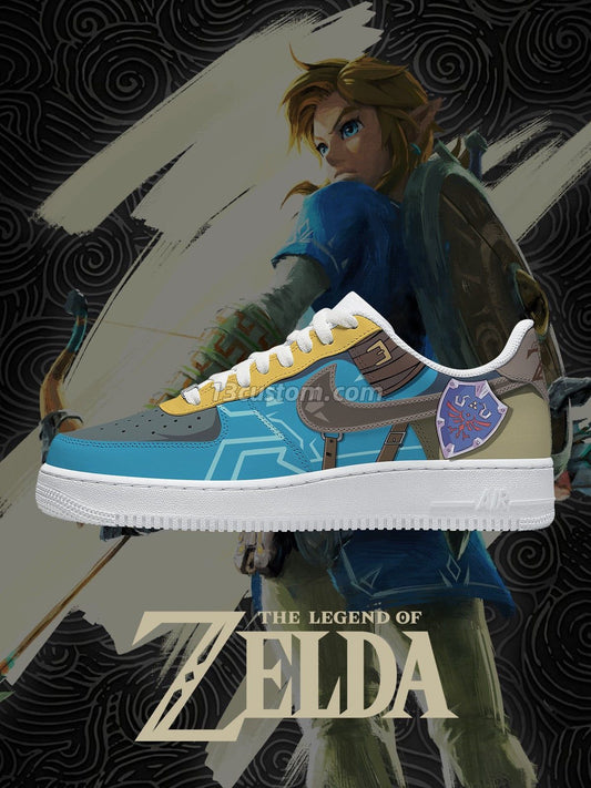 Link-Botw V.2 Custom Sneakers
