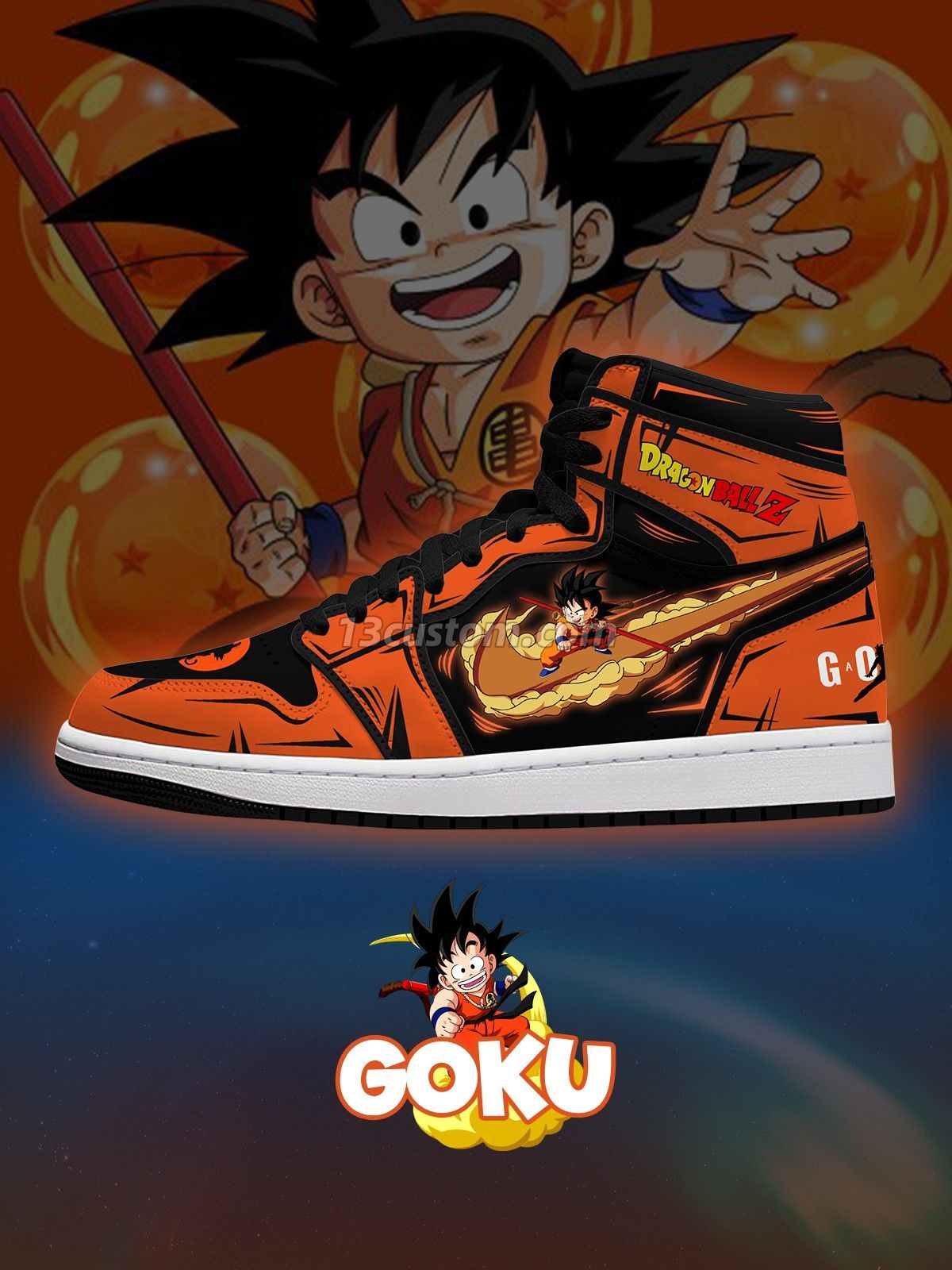 AJ1 H 孫悟空客製化 高幫-頂級 運動鞋-V2款
