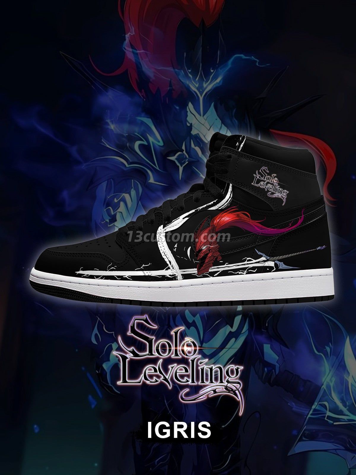 AJ1 H Igris客製化 高幫-頂級 運動鞋-V1款 主圖