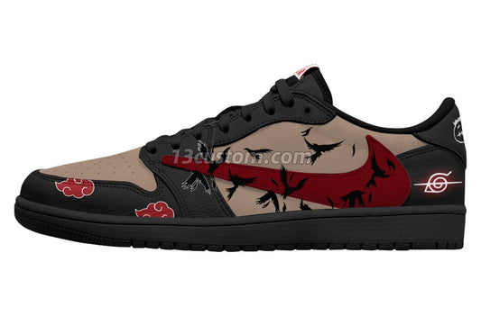 Akatsuki Itachi Uchiha V.6 Custom TS Low Sneakers