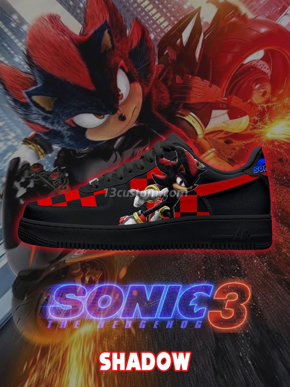 AF1 音速小子-夏特 V1 客製化運動鞋