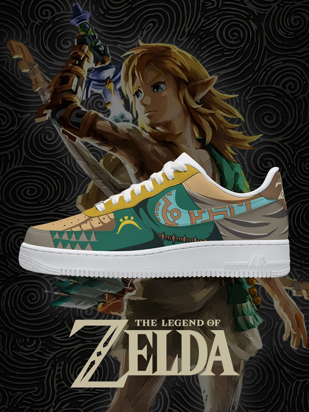 Link-Totk V.1 Custom Sneakers - 13custom